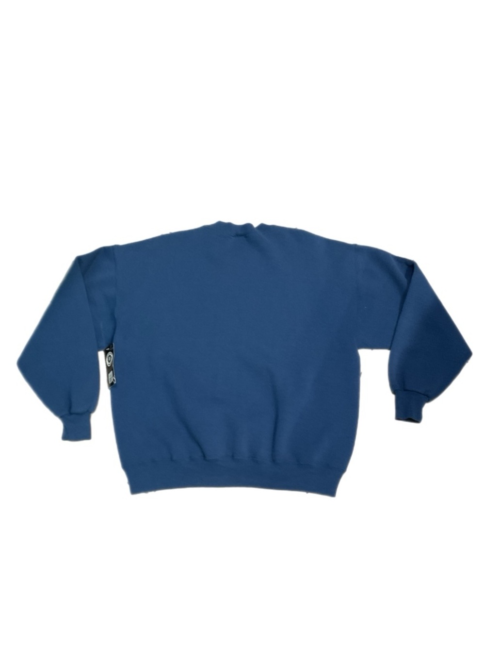 Vintage 90s Jerzees Super Sweats Blue Blank Crewneck Sweatshirt